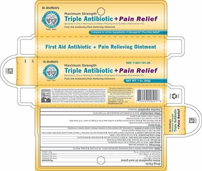 5442611 Sheffield Triple Antibiotic Plus 1oz Ol.jpg Principal Display Panel – Carton Label - 5442611 Sheffield Triple Antibiotic Plus 1oz Ol